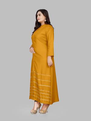 Fashion Kreza Women's 14kg Rayon Casual A-Line Kurta 5