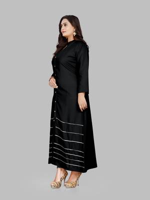 Fashion Kreza Women's Casual Heavy Rayon (14kg) A-Line Kurta 4