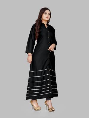Fashion Kreza Women's Casual Heavy Rayon (14kg) A-Line Kurta 5