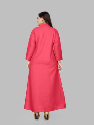 Fashion Kreza Women's Heavy 14kg Rayon A-Line Casual Kurta 2
