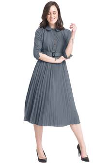 Fashion Kreza Western Midi Dress For Women