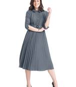 Fashion Kreza Western Midi Dress For Women