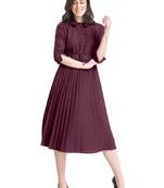 Fashion Kreza Women's Western Midi Dress