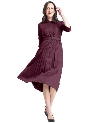 Fashion Kreza Women's Western Midi Dress 3