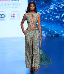 Tiffany blue Azure Co-ord set