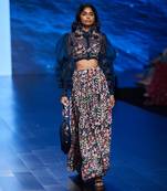 Milori blue tropical printed set