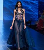 Persian blue Empire blue set