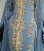Blue Eid Kaftan for Women
