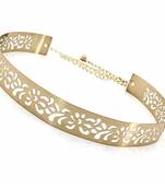  Golden plate shape carved adjustable kamarband waist belt or waistchain