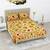 Jaipuri Sanganeri Prints Cotton Bed Sheet For Double Bed With Two Pillow Cover Size 90 x 100 Inch