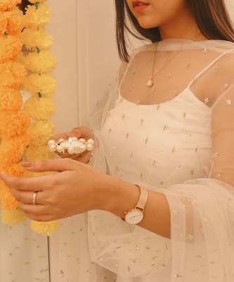 White Satin Lehenga 3