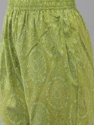 Green printed cotton ethnic-kurtis 5