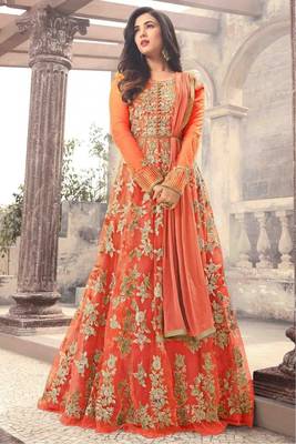 Fashion Kreza Women's Anarkali Gown With Dupatta 1