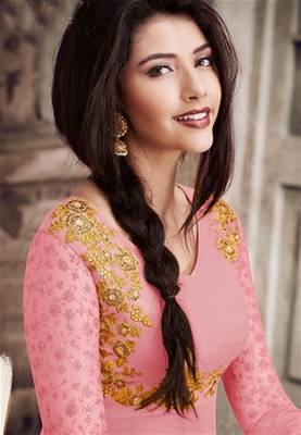 Fashion Kreza Women's Georgette Embroidered Salwar Suit with Dupatta 2