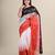 RED & WHITE Cotton Silk Hand Woven  Jamdani Handloom Linen   Saree