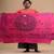 PINK,YELLOW & BLUE  KATHA STITCH Hand Woven   Handloom  Saree.