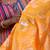 YELLOW & GOLDEN BANGLADESHI JAMDANI Silk Hand Woven Tant  Handloom  Saree.