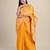 YELLOW & GOLDEN BANGLADESHI JAMDANI Silk Hand Woven Tant  Handloom  Saree.