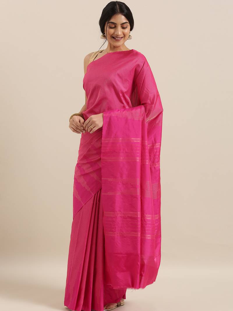 CLASSICATE from the house of The Chennai Silks Polycotton Saree With Running Blouse