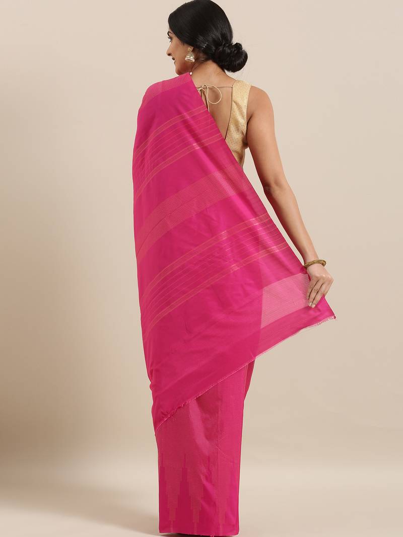 CLASSICATE from the house of The Chennai Silks Polycotton Saree With Running Blouse