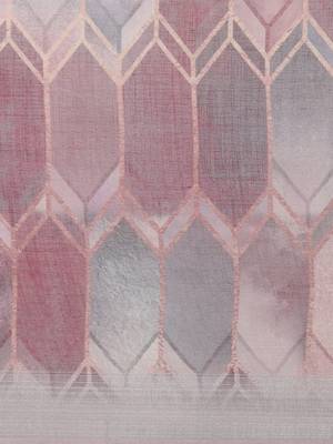 CLASSICATE from the house of The Chennai Silks Pink Printed Linen Blend Saree With Running Blouse 4