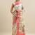 CLASSICATE from the house of The Chennai Silks Yellow Printed Linen Blend Saree With Running Blouse