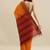 CLASSICATE from the house of The Chennai Silks Orange Gadwal Saree With Running Blouse