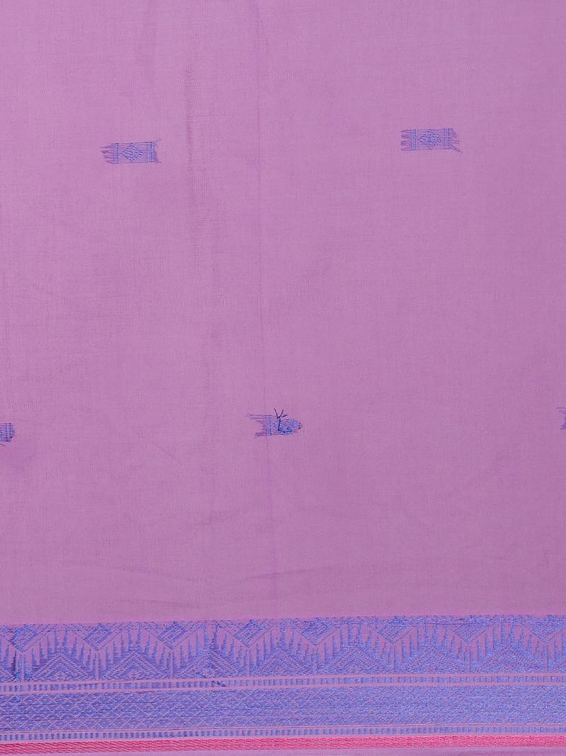 CLASSICATE from the house of The Chennai Silks  Lavender South Cotton Saree With Running Blouse