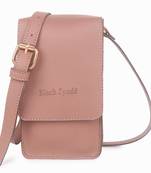 Peach Mobile Crossbody Sling Bag