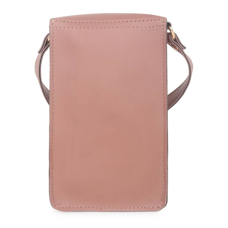 Peach Mobile Crossbody Sling Bag
