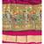 Dark Pink Banarasi semi stitched Lehenga & Unstitched Blouse With Dupatta