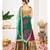 Dark Pink Banarasi semi stitched Lehenga & Unstitched Blouse With Dupatta