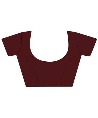 Maroon Party Wear Sequin Saree for Women 5
