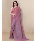 Pink Partywear Saree for Women