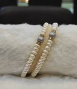 Grey pearl bangles-and-bracelets