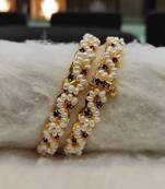 Multicolor pearl bangles-and-bracelets