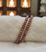 Purple pearl bangles-and-bracelets