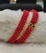 Red coral bangles-and-bracelets