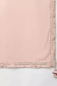 Pink gotta patti cotton salwar