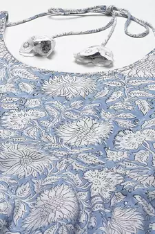 Blue gotta patti cotton salwar