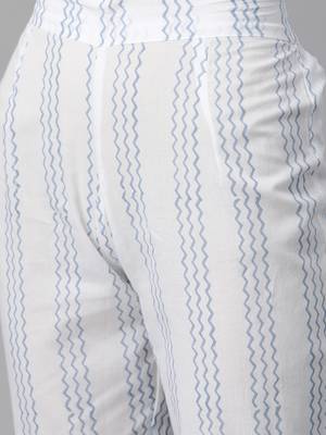 Blue gota cotton salwar 3