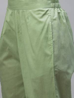 Green gotta patti cotton salwar 3