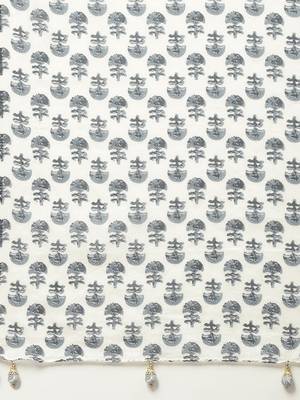 Grey thread embroidery cotton salwar 4