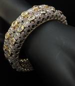 Gold Silver Royal Diamond Bangles