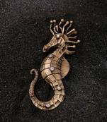Crowned Sea Horse Brooch