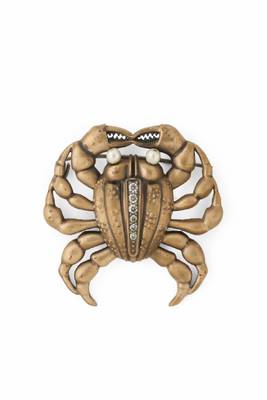 Jewelled Crab Brooch 3