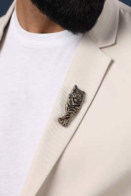 Royal Bengal Tiger Brooch 2