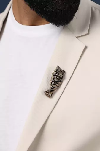 Royal Bengal Tiger Brooch