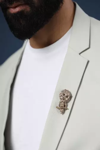 Hooter Brooch