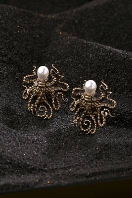 Octopus Pearl Cufflinks 1